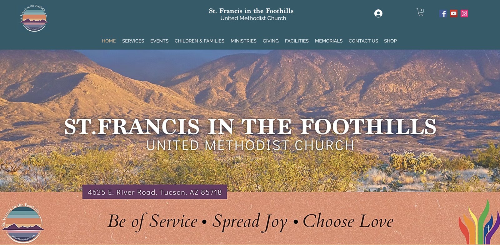St. Francis in the Foothills UMC homepage